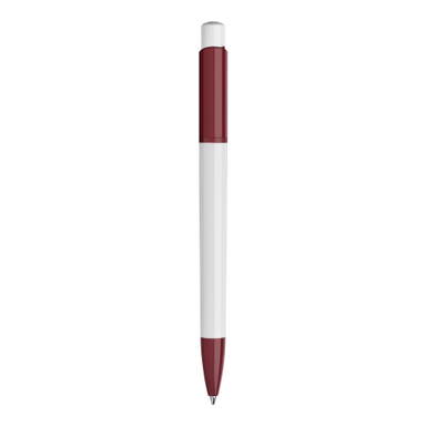 Stilolinea Kamal Hardcolour Kugelschreiber - Weiß / Dunkelrot