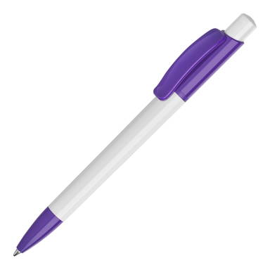 Stilolinea Kamal Hardcolour Kugelschreiber - Weiß / Lila