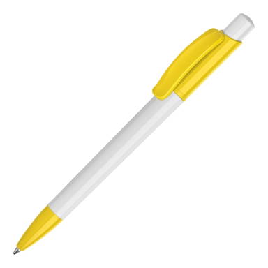 Stilolinea Kamal Hardcolour Kugelschreiber - Weiß / Gelb