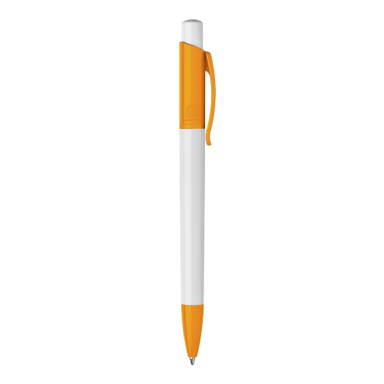 Stilolinea Kamal Hardcolour Kugelschreiber - Weiß / Orange