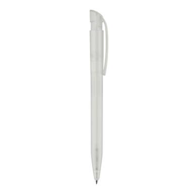 Stilolinea S45 R-PET transparenter Kugelschreiber - Transparent / Weiß