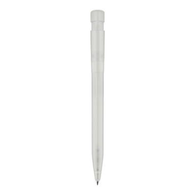 Stilolinea S45 R-PET transparenter Kugelschreiber - Transparent / Weiß