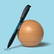 Toppoint Apollo recycled with Grip balpen - Zwart