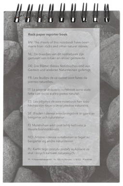 Rock paper reporterboek 85x135mm