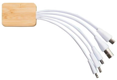 Oplaadkabel bamboe met R-PET