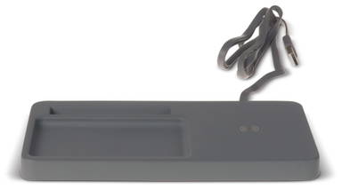 Limestone Desk organizer with wireless charger 5W