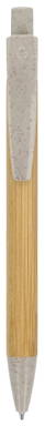 Ball pen bamboe met tarwestro