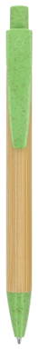 Ball pen bamboe met tarwestro