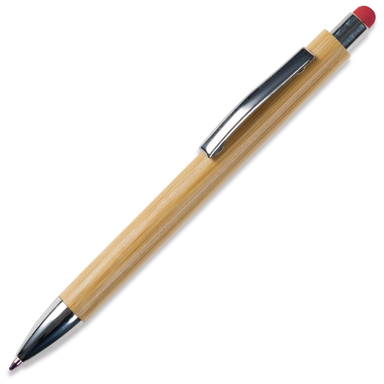 Balpen New York bamboe met stylus