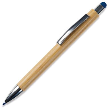 Balpen New York bamboe met stylus