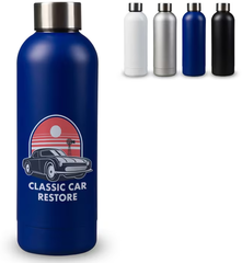 Dubbelwandige vacuüm fles met matte-look 500ml