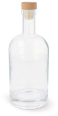 Glazen fles 1 L