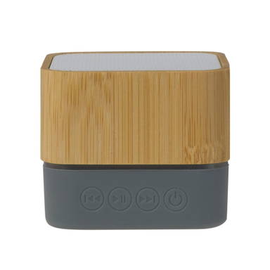 Speaker bamboo square 3W
