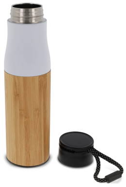 Thermofles met touw bamboe 500ml