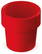Hot-but-cool beker met kerstomaten zaadjes