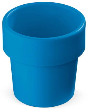 Hot-but-cool beker met basilicum zaadjes