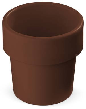 Hot-but-cool beker met basilicum zaadjes