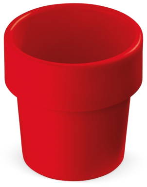 Hot-but-cool beker met basilicum zaadjes