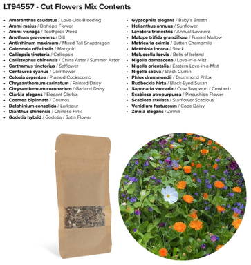 Bloemenzaad snijbloemen 4 gram