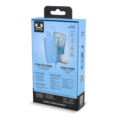 Fresh 'n Rebel Powerbank 12000mAh USB-C Fast Charging 20W - Lichtblauw