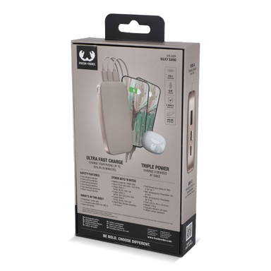 Fresh 'n Rebel Powerbank 18000mAh USB-C Fast Charging 20W - Beige