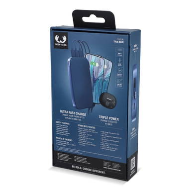 Fresh 'n Rebel Powerbank 18000mAh USB-C Fast Charging 20W - Blauw