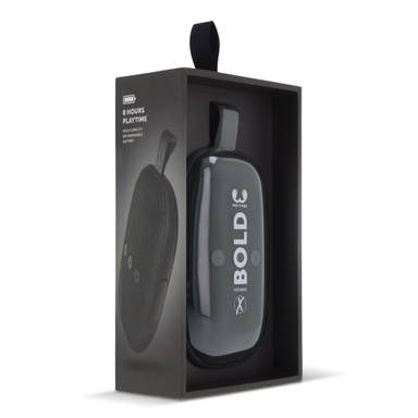 Fresh 'n Rebel Rockbox Bold X waterproof TWS speaker - Donker Grijs