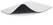Flexibele Muismat 22 x 18 cm - Wit