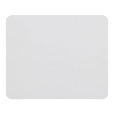 Tapis de souris flexible 22 x 18 cm - Blanc