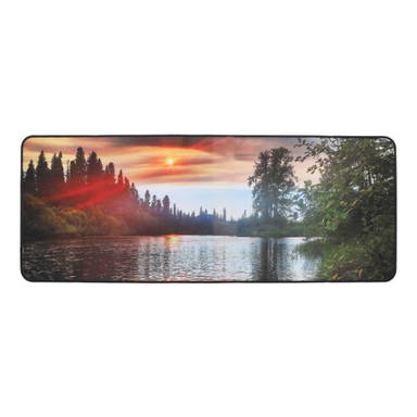 Tapis de bureau 78 x 30 cm - Blanc