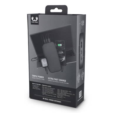 Fresh 'n Rebel Powerbank 27000mAh 65W - Donker gun metal