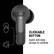 Fresh 'n Rebel Twins Ace-TWS earbuds with Hybrid ANC - Donker gun metal