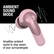 Fresh 'n Rebel Twins Ace-TWS earbuds with Hybrid ANC - Pastel rose