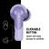 Fresh 'n Rebel Twins Ace-TWS earbuds with Hybrid ANC - Lila