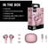 Fresh 'n Rebel Twins Ace-TWS earbuds with Hybrid ANC - Pastel rose