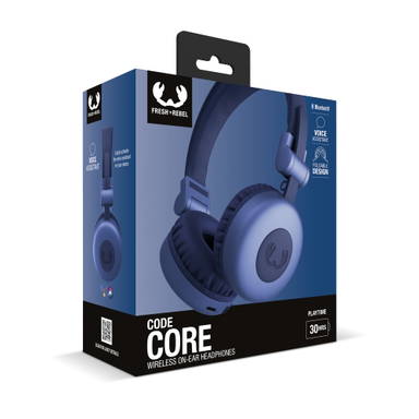 Fresh 'n Rebel Code Core-Wireless on-ear Headphone - Blauw
