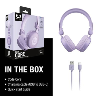 Fresh 'n Rebel Code Core-Wireless on-ear Headphone - Lila