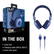 Fresh 'n Rebel Code Core-Wireless on-ear Headphone - Blauw