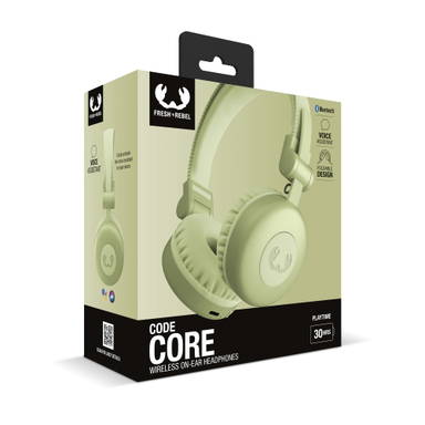 Fresh 'n Rebel Code Core-Wireless on-ear Headphone - Lichtgroen