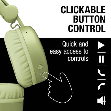 Fresh 'n Rebel Code Core-Wireless on-ear Headphone - Lichtgroen