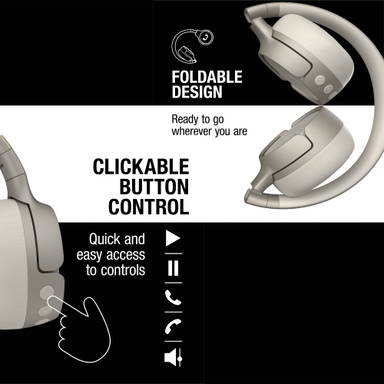 Fresh 'n Rebel Code Fuse-Wireless on-ear headphone - Beige