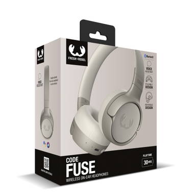 Fresh 'n Rebel Code Fuse-Wireless on-ear headphone - Beige
