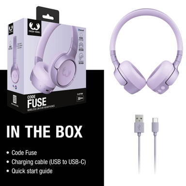 Fresh 'n Rebel Code Fuse-Wireless on-ear headphone - Lila