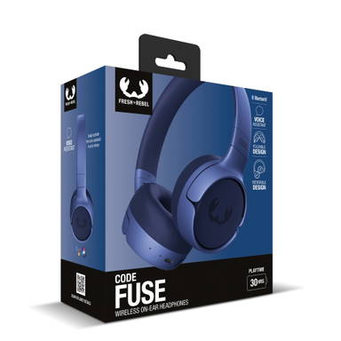 Fresh 'n Rebel Code Fuse-Wireless on-ear headphone - Blauw