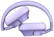 Fresh 'n Rebel Clam Core Wireless over-ear headphones with ENC - Lila