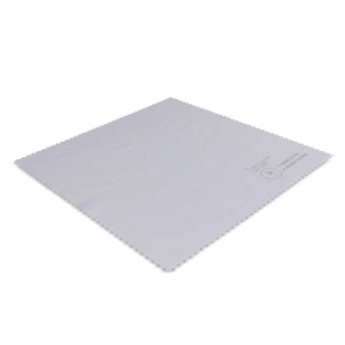R-PET microvezel reinigingsdoek 15 x 15 cm - Wit