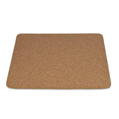 Tapis de souris en liège 22 x 18 cm - Nature