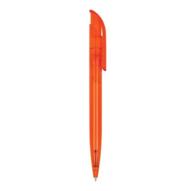 Stylo bille Toppoint Atlas transparent - Transparent / Orange