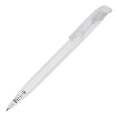 Stylo bille Toppoint Atlas transparent - Transparent / Blanc