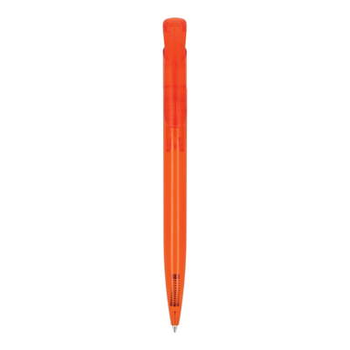 Stylo bille Toppoint Atlas transparent - Transparent / Orange